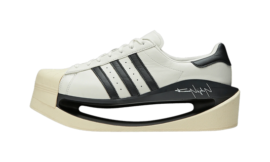 Overkicks - Adidas Y-3 Gendo Superstar Off White Black (IG2936) - vista lateral
