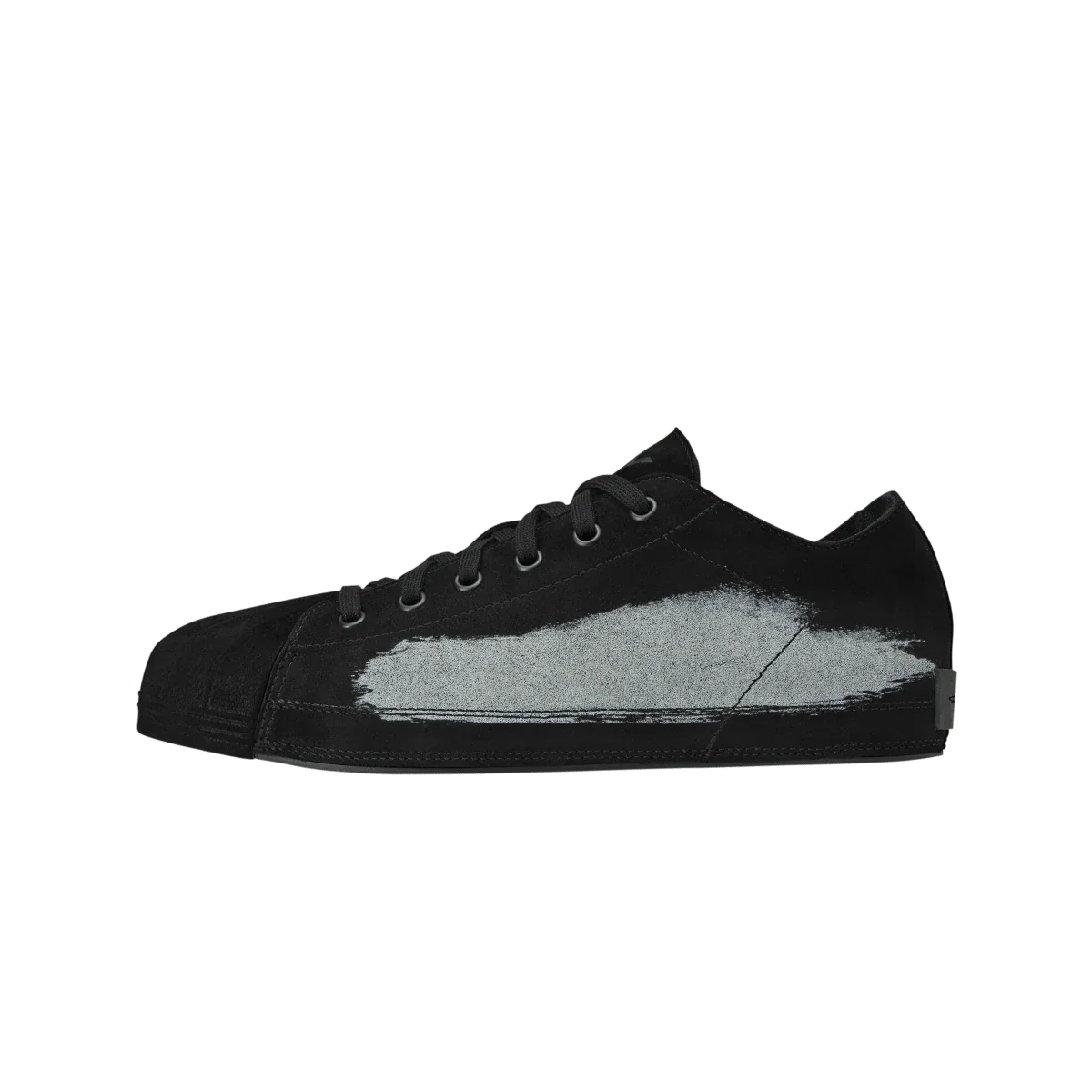 Overkicks - Adidas Y-3 Nizzastar Lo Black Off White (JR7456) - vista lateral