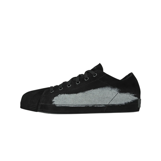 Overkicks - Adidas Y-3 Nizzastar Lo Black Off White (JR7456) - vista lateral