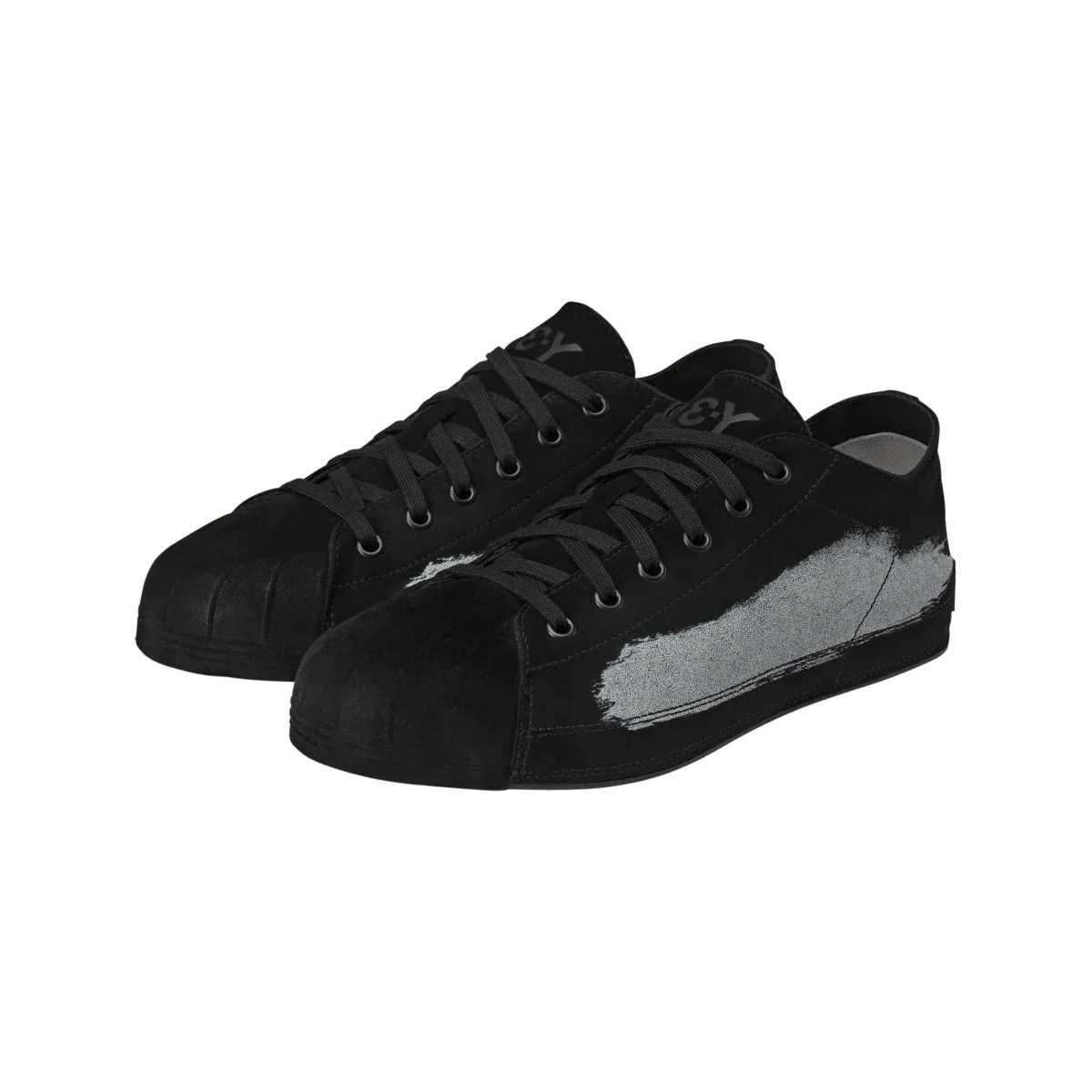 Overkicks - Adidas Y-3 Nizzastar Lo Black Off White (JR7456) - vista trasera