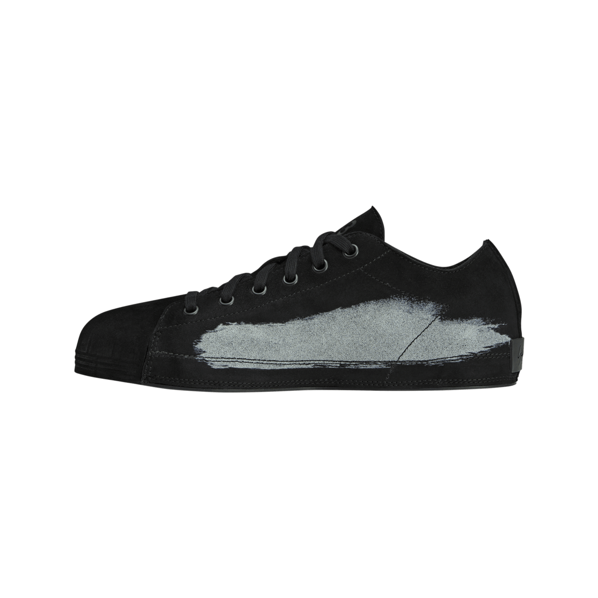 Overkicks - Adidas Y-3 Nizzastar Lo Black Off White (JR7456) - detalle talon