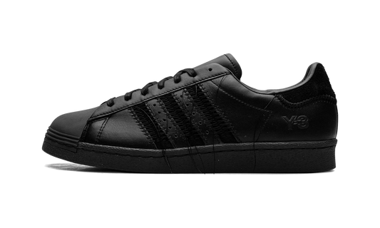 Overkicks - Adidas Y-3 Superstar Black (HP3127) - vista lateral