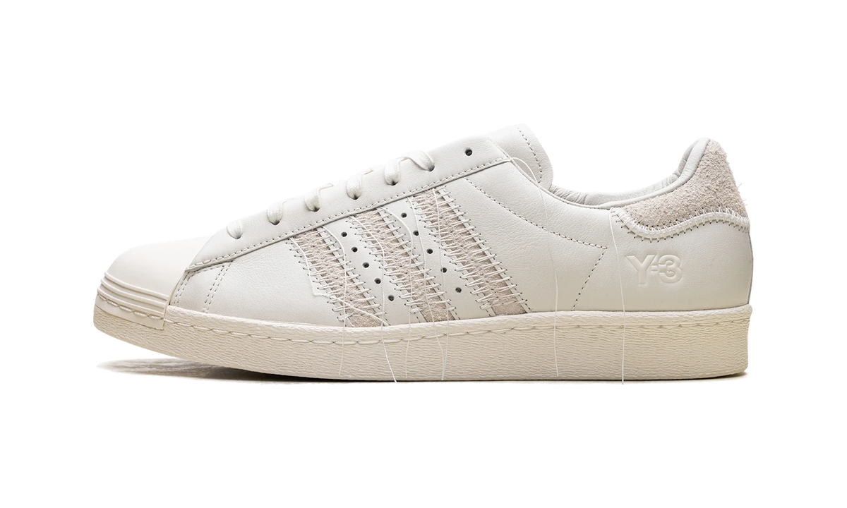 Overkicks - Adidas Y-3 Superstar Off White Sashiko (ID4122) - vista lateral