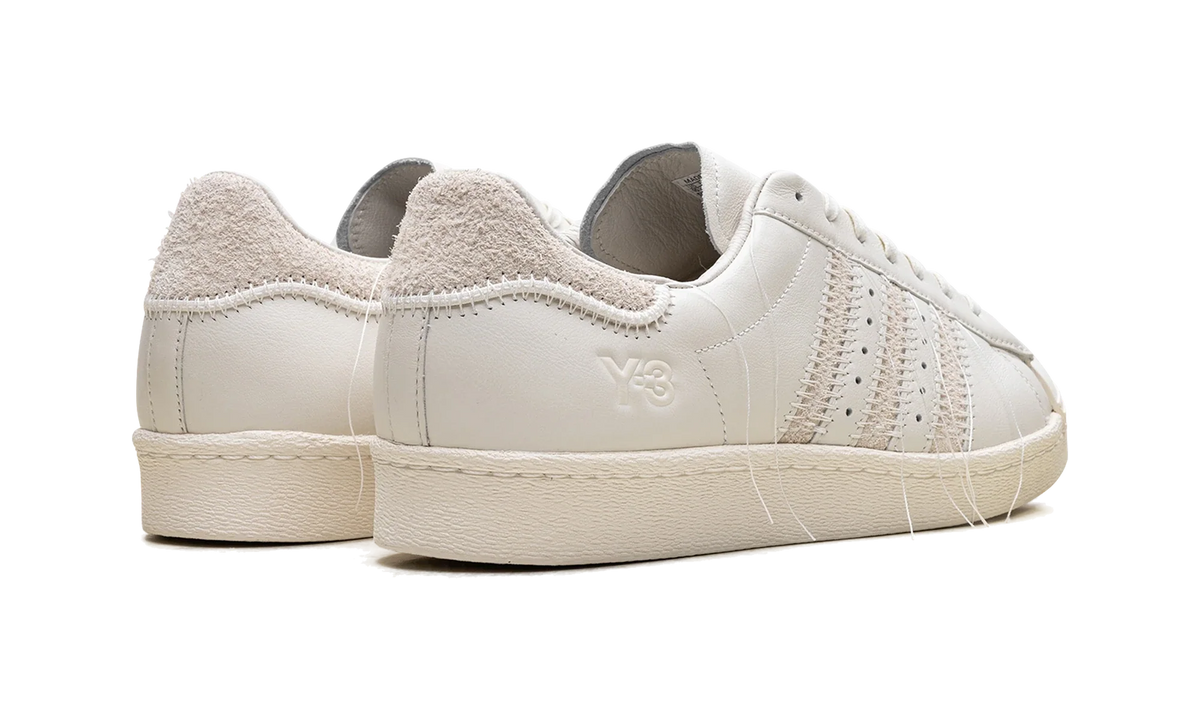Overkicks - Adidas Y-3 Superstar Off White Sashiko (ID4122) - par completo