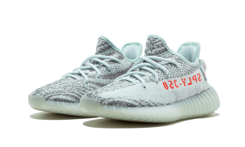 Overkicks - Adidas Yeezy Boost 350 V2 Blue Tint (B37571) - vista trasera