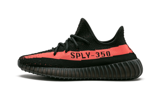 Overkicks - Adidas Yeezy Boost 350 V2 Core Black Red (BY9612) - vista lateral