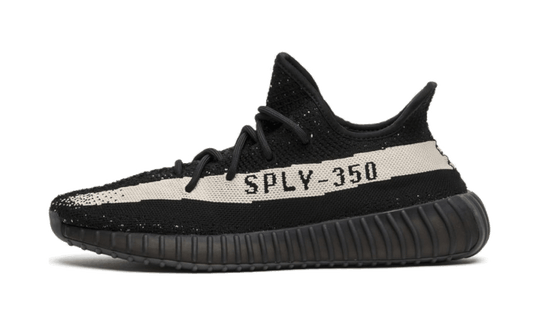 Overkicks - Adidas Yeezy Boost 350 V2 Core Black White (BY1604) - vista lateral