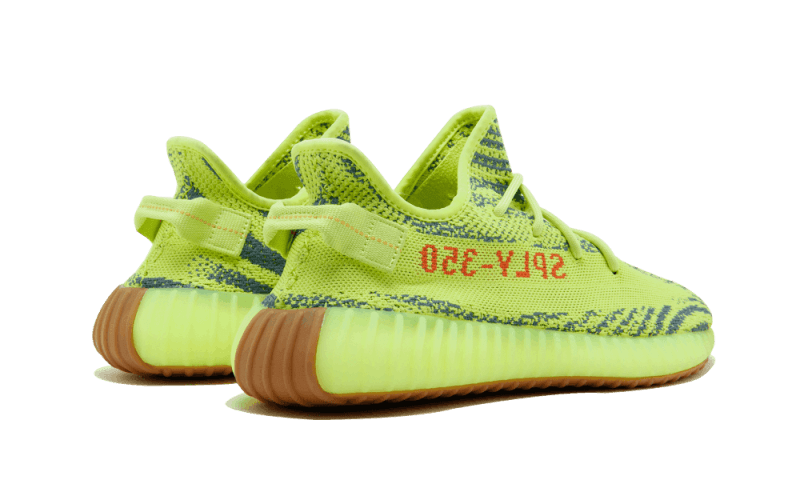 Overkicks - Adidas Yeezy Boost 350 V2 Semi Frozen Yellow (B37572) - par completo