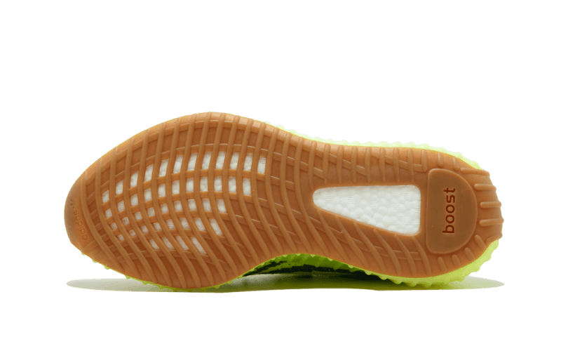 Overkicks - Adidas Yeezy Boost 350 V2 Semi Frozen Yellow (B37572) - detalle suela