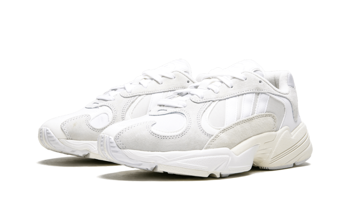 Overkicks - Adidas Yung-1 Cloud White (B37616) - vista trasera