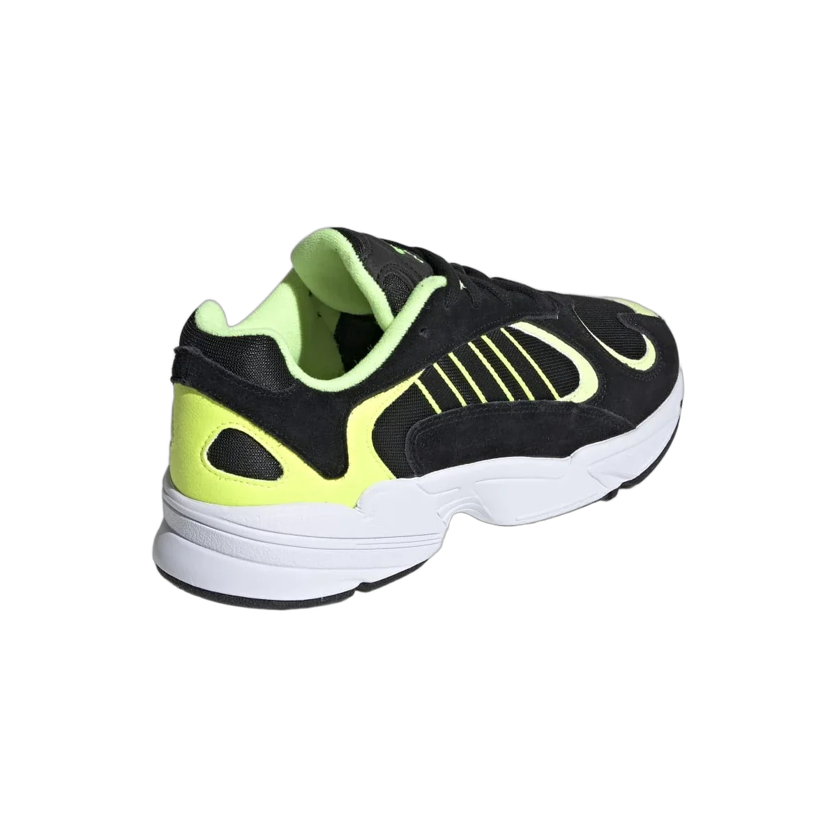 Overkicks - Adidas Yung-1 Core Black Hi Res Yellow (EE5317) - vista superior