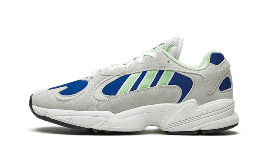 Overkicks - Adidas Yung 1 Glow Green Royal (EE5318) - vista lateral