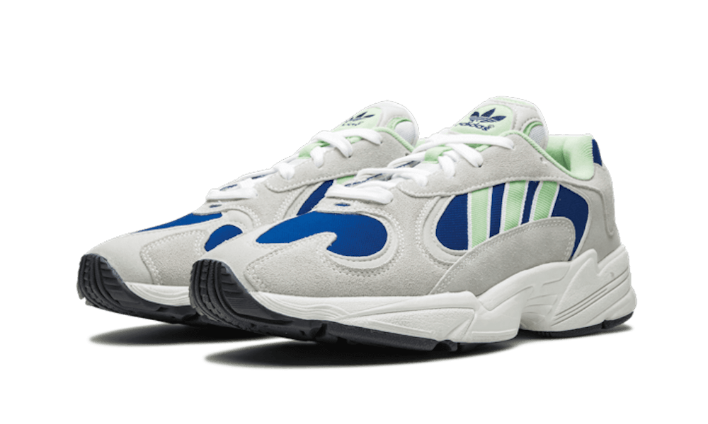 Overkicks - Adidas Yung 1 Glow Green Royal (EE5318) - vista trasera
