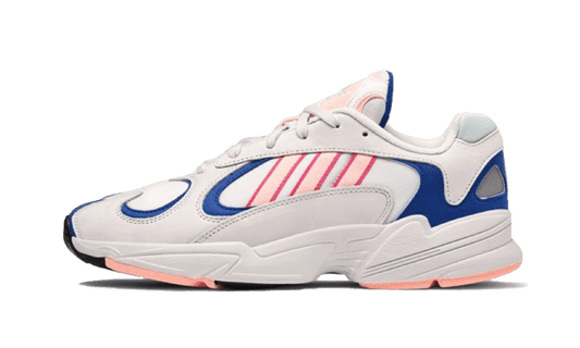 Overkicks - Adidas Yung-1 White Orange Royal (BD7654) - vista lateral