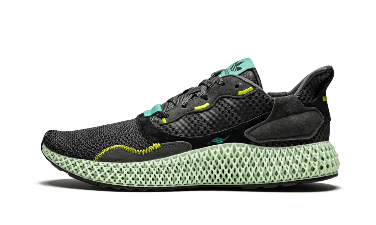Overkicks - Adidas ZX 4000 4D Carbon (BD7865) - vista lateral