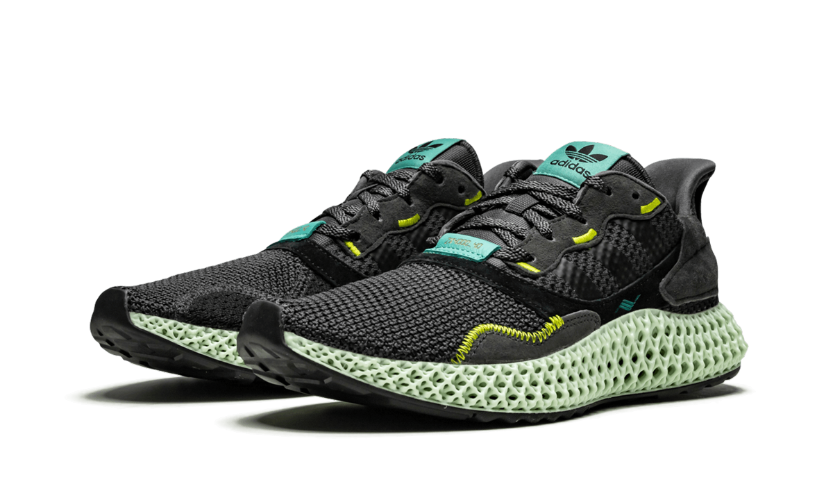 Overkicks - Adidas ZX 4000 4D Carbon (BD7865) - vista trasera