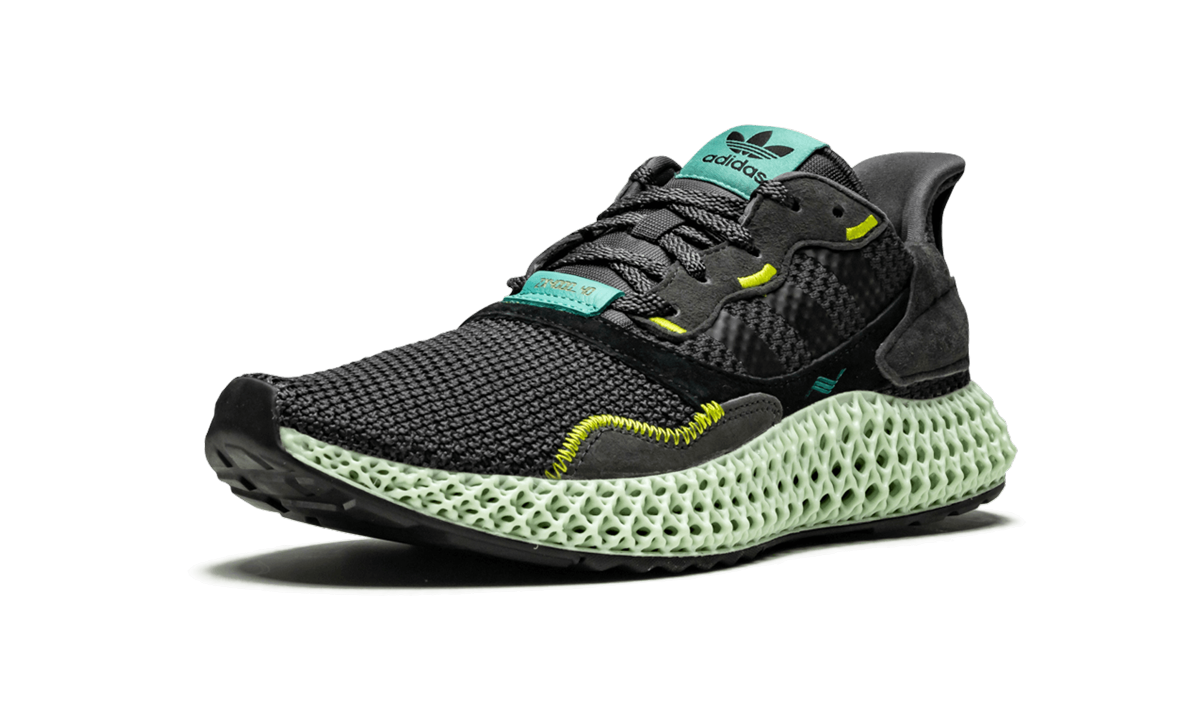 Overkicks - Adidas ZX 4000 4D Carbon (BD7865) - detalle suela
