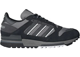 Overkicks - Adidas ZX 600 Core Black Grey Four (JR8741) - vista lateral