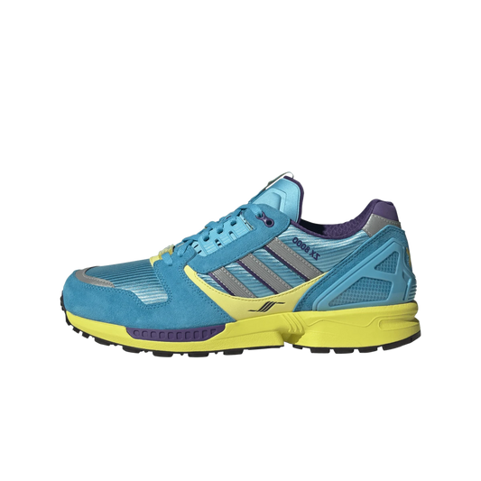 Overkicks - Adidas ZX 8000 Consortium Blue Glow Unity Purple (JQ6739) - vista lateral