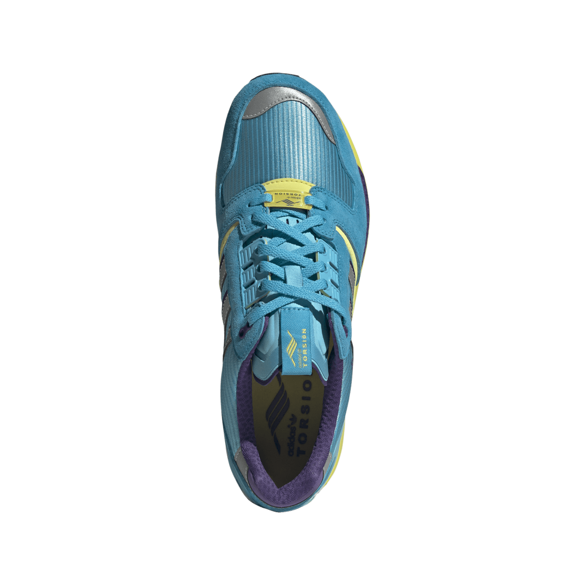 Overkicks - Adidas ZX 8000 Consortium Blue Glow Unity Purple (JQ6739) - detalle suela