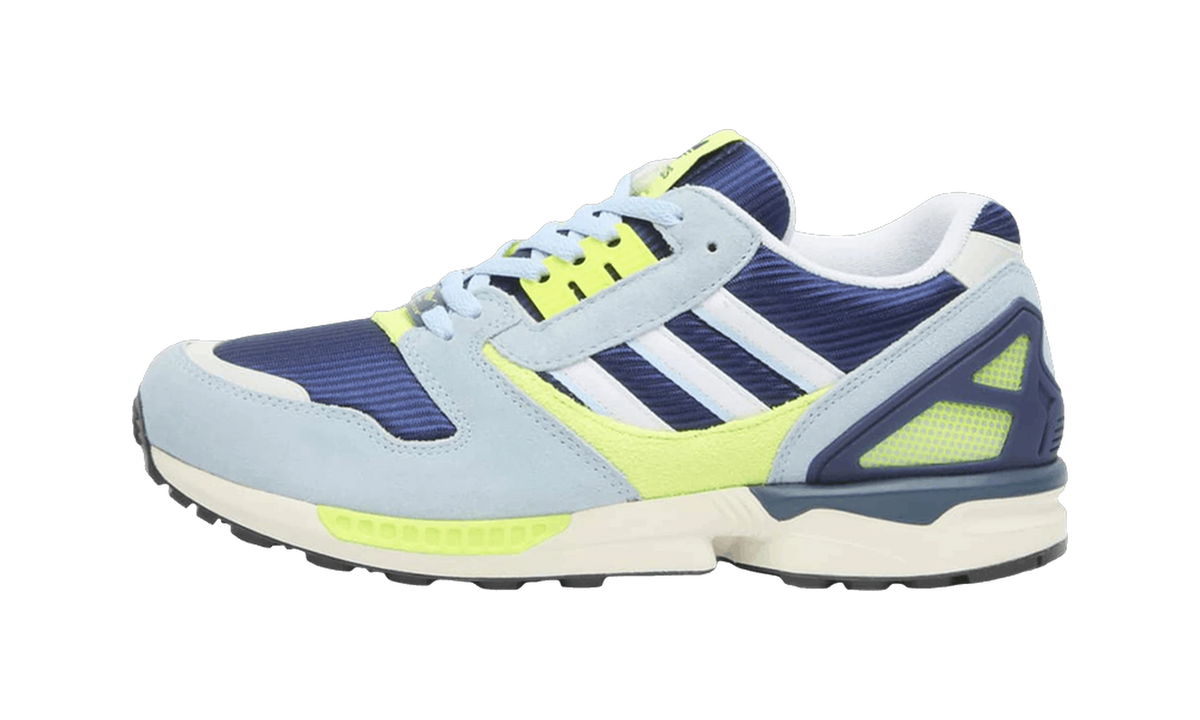Overkicks - Adidas ZX 8000 Dark Blue Solar Yellow (KI5674) - vista lateral