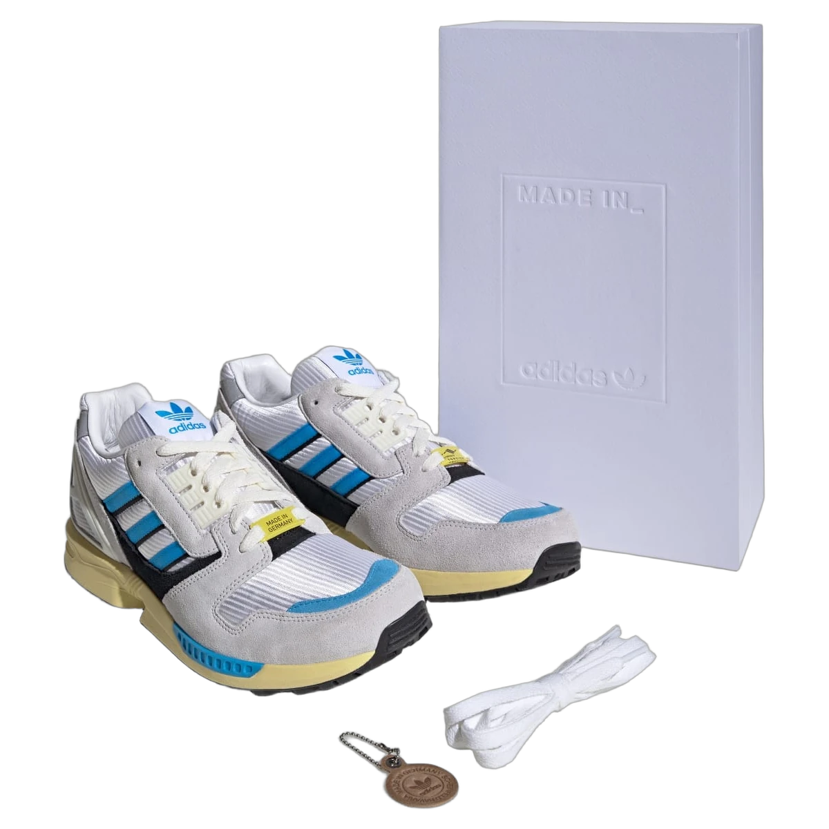 Overkicks - Adidas ZX 8000 Made in Germany Lucid Aquamarine (JR4609) - detalle
