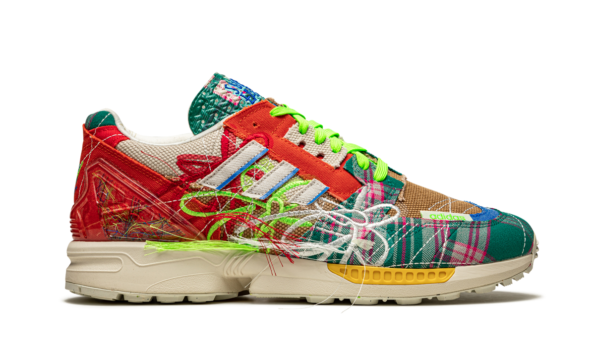 Overkicks - Adidas ZX 8000 Sean Wotherspoon Superearth (GZ3088) - detalle lateral interior