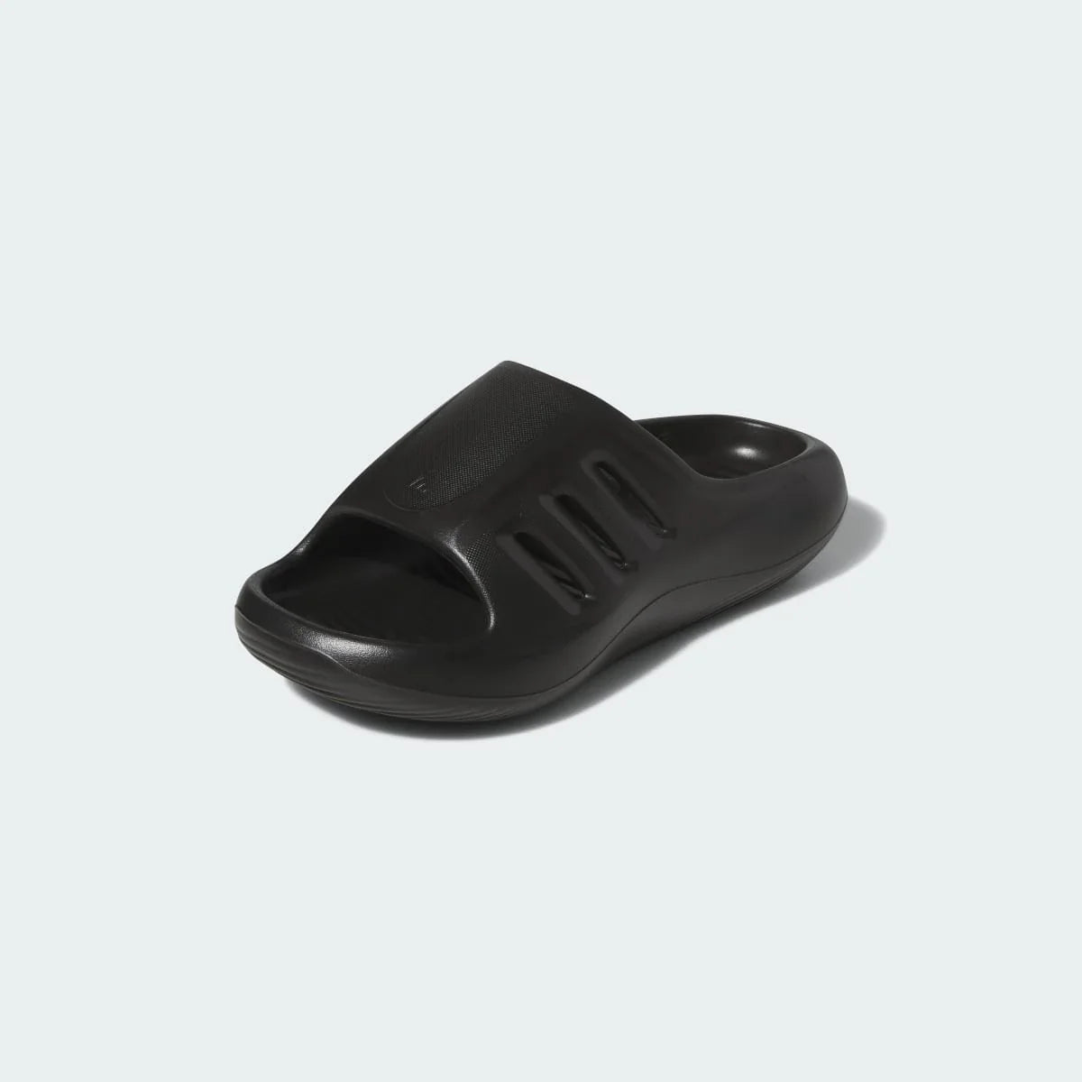 Overkicks - Adidas adiFOM IIInfinity Slide Triple Black (JI0397) - vista trasera