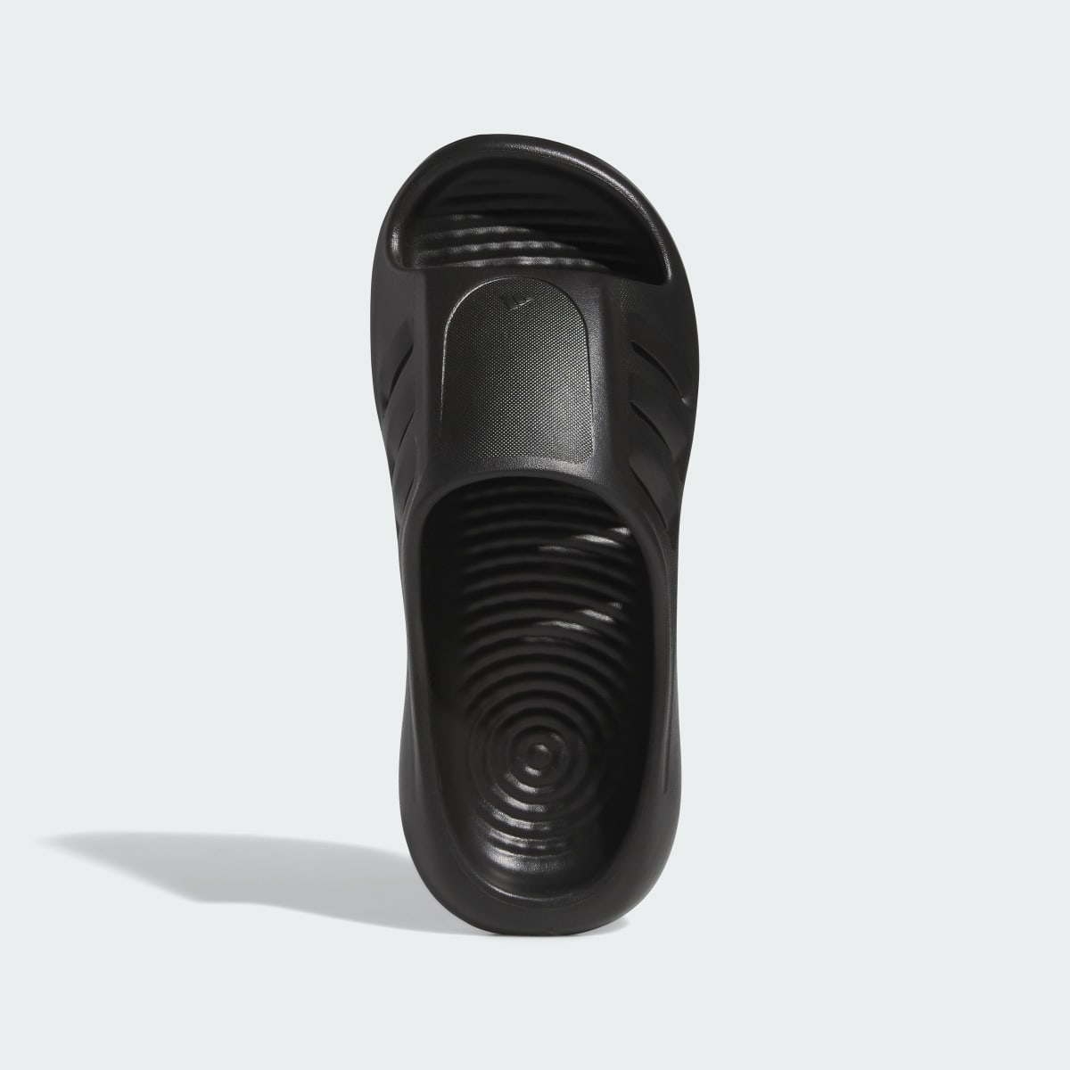 Overkicks - Adidas adiFOM IIInfinity Slide Triple Black (JI0397) - par completo