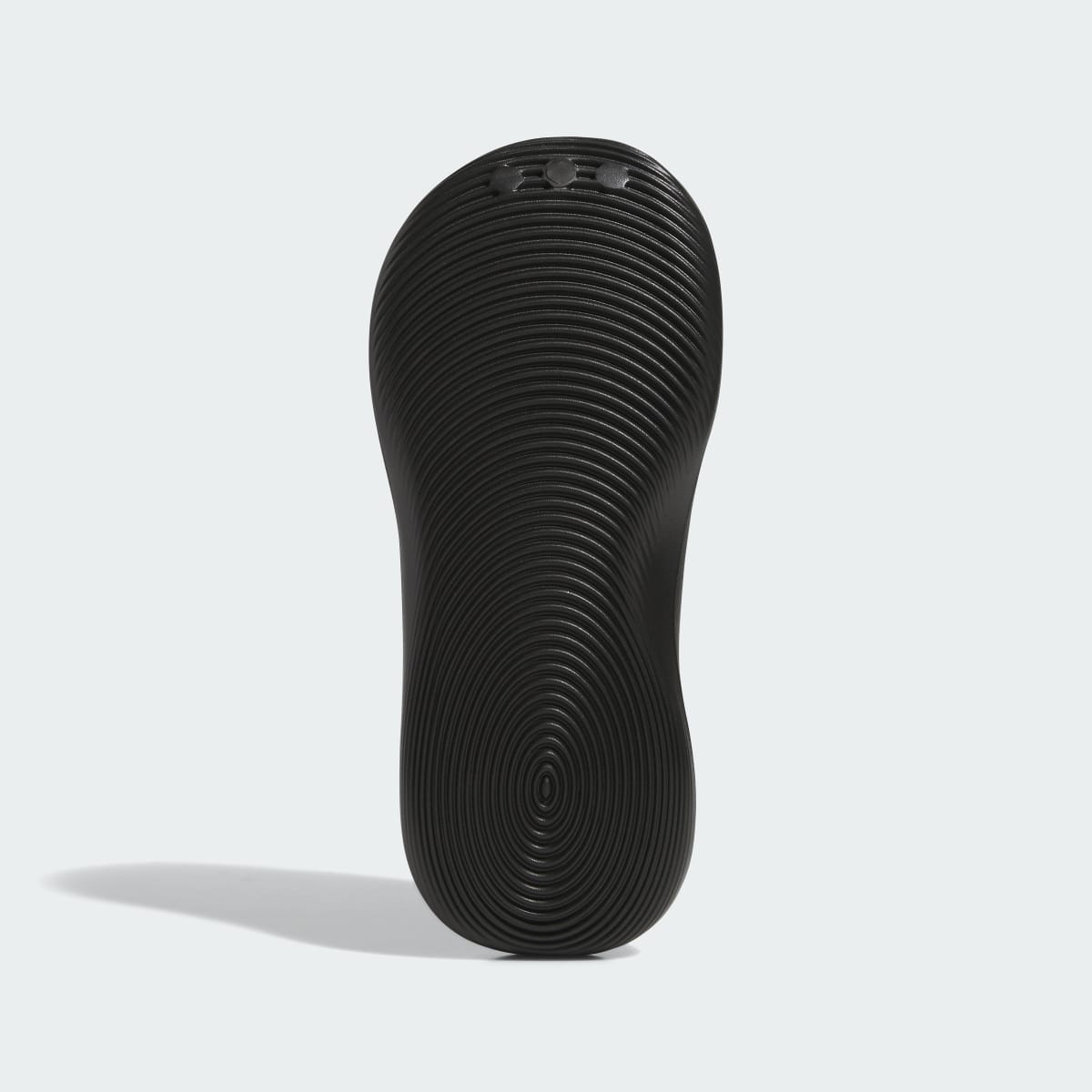 Overkicks - Adidas adiFOM IIInfinity Slide Triple Black (JI0397) - detalle suela