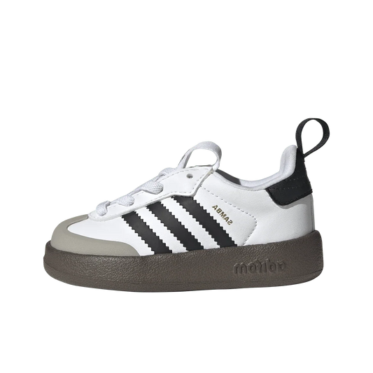 Overkicks - Adidas adiFOM Samba 360 White Black Gum (TD) (IH3506) - vista lateral
