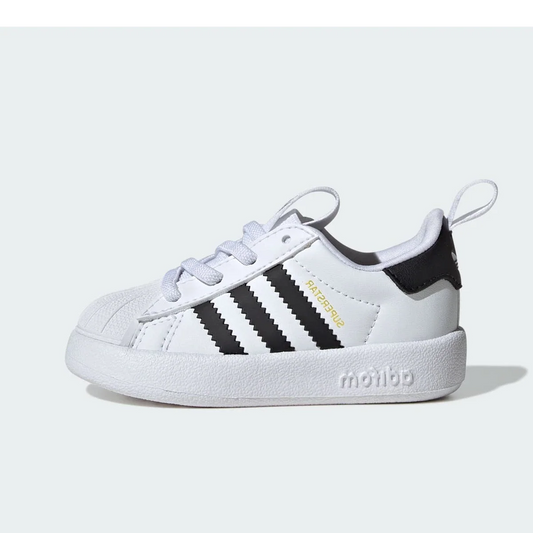Overkicks - Adidas adiFOM Superstar 360 White Black Gold Metallic (TD) (JS0720) - vista lateral