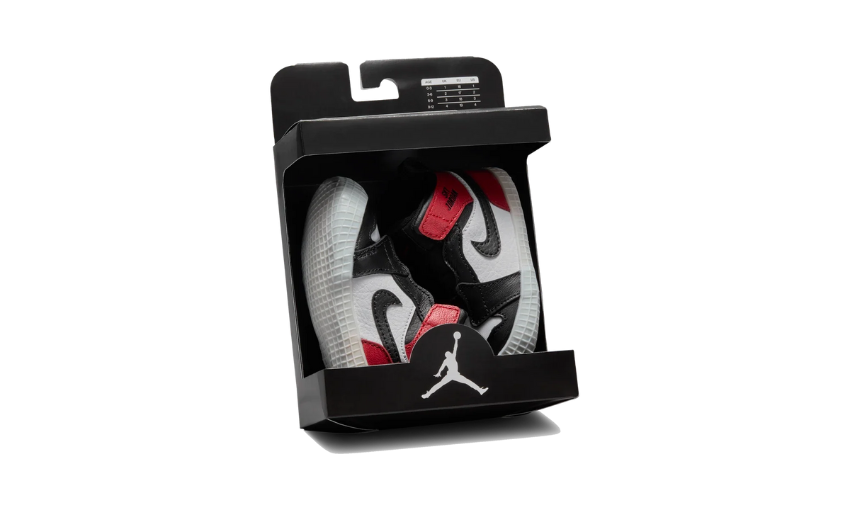 Overkicks - Air Jordan 1 Crib Bootie Black Toe Reimagined (I) (HJ9289-061) - imagen 9