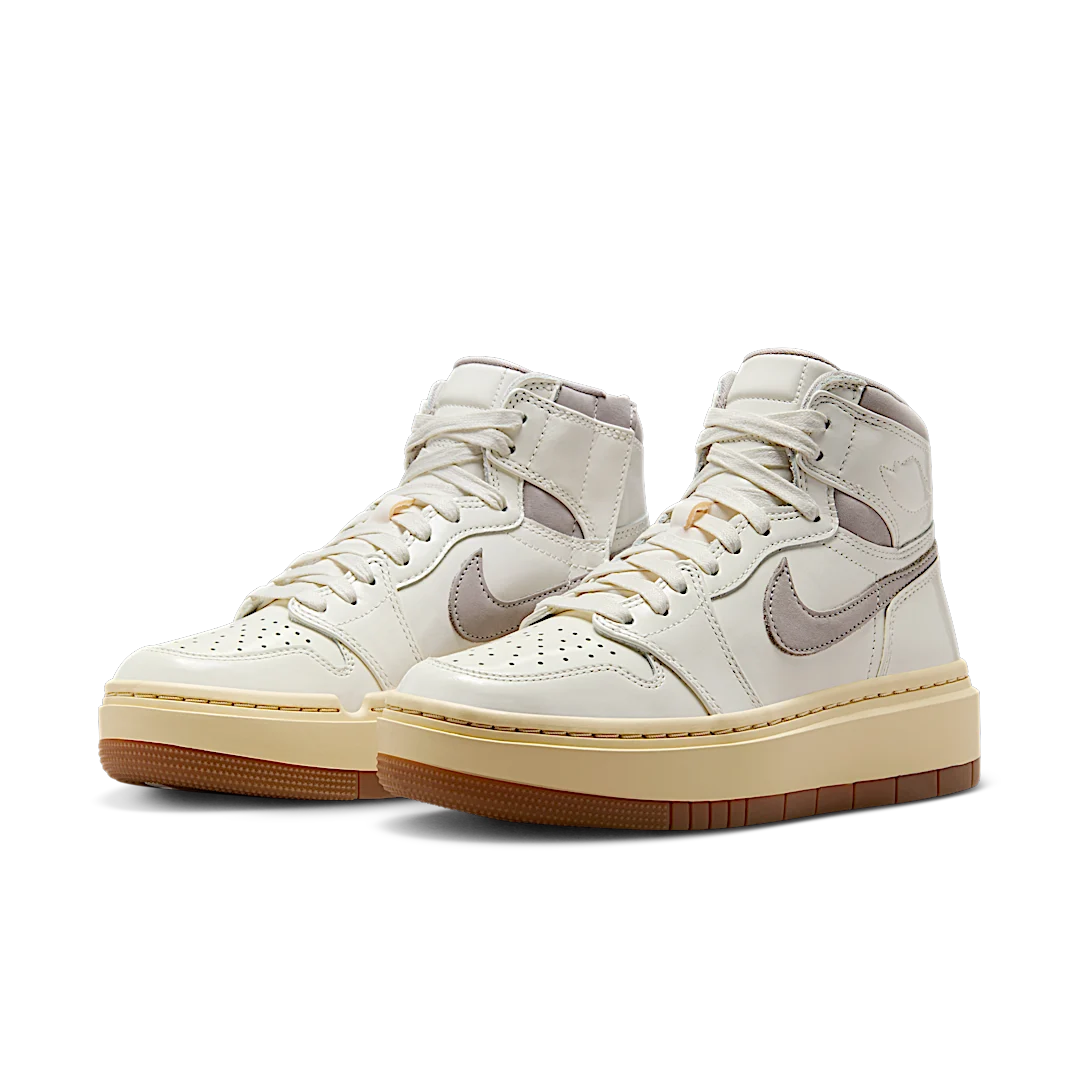 Overkicks - Air Jordan 1 Elevate High College Grey (DZ3744-100) - vista trasera