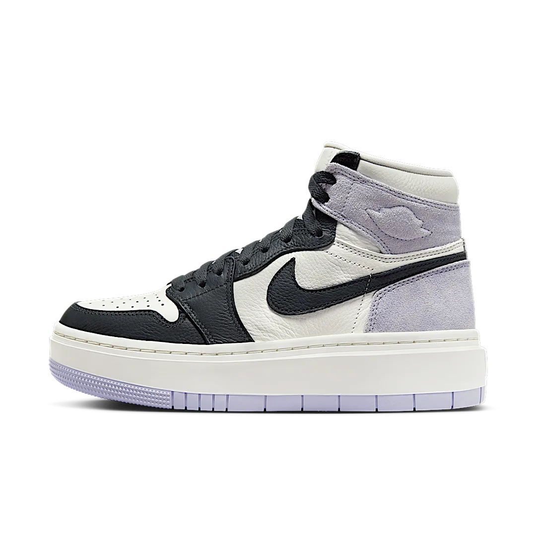 Overkicks - Air Jordan 1 Elevate High Lilac Black Toe (DN3253-500) - vista lateral