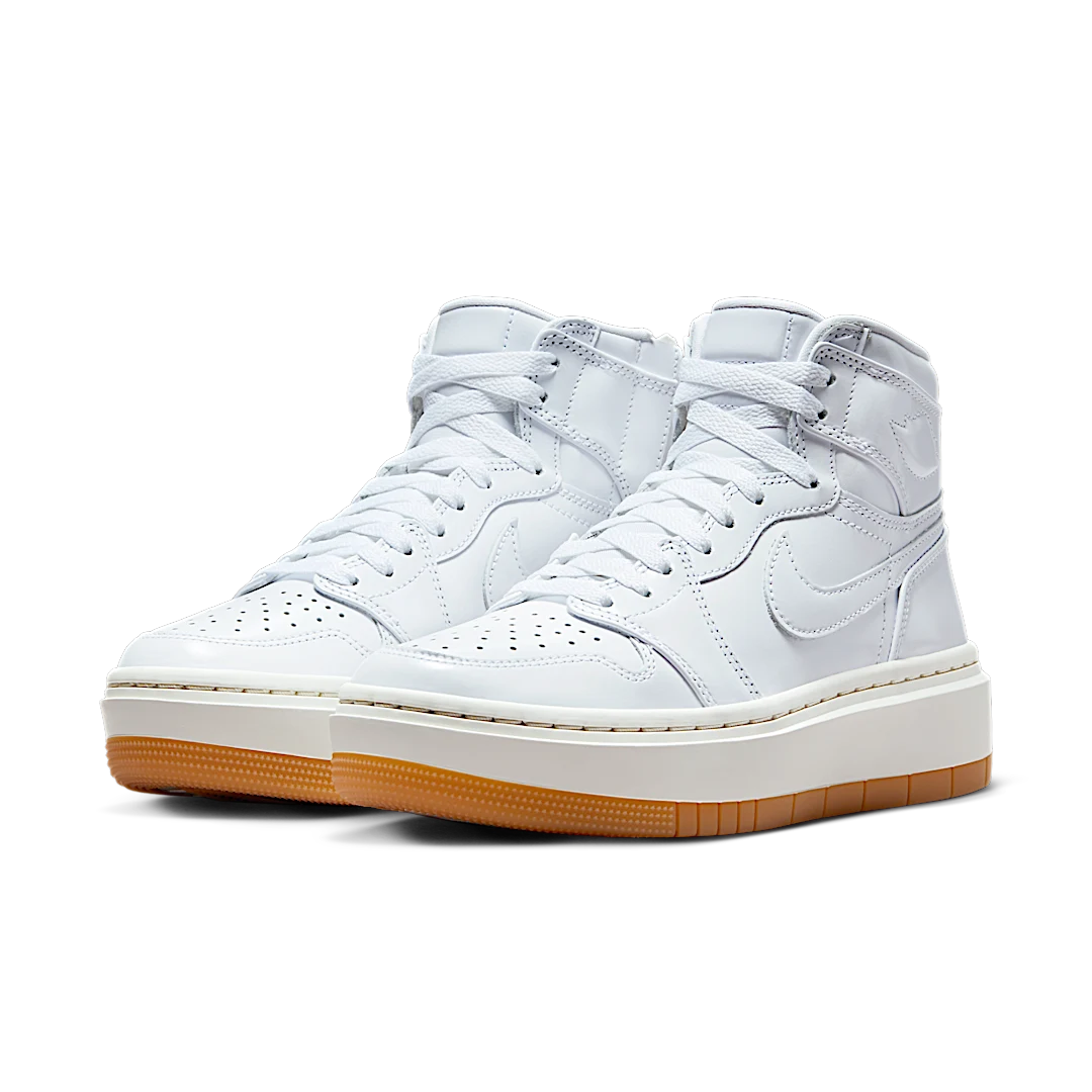 Overkicks - Air Jordan 1 Elevate High SE White Gum (FB9894-100) - vista trasera