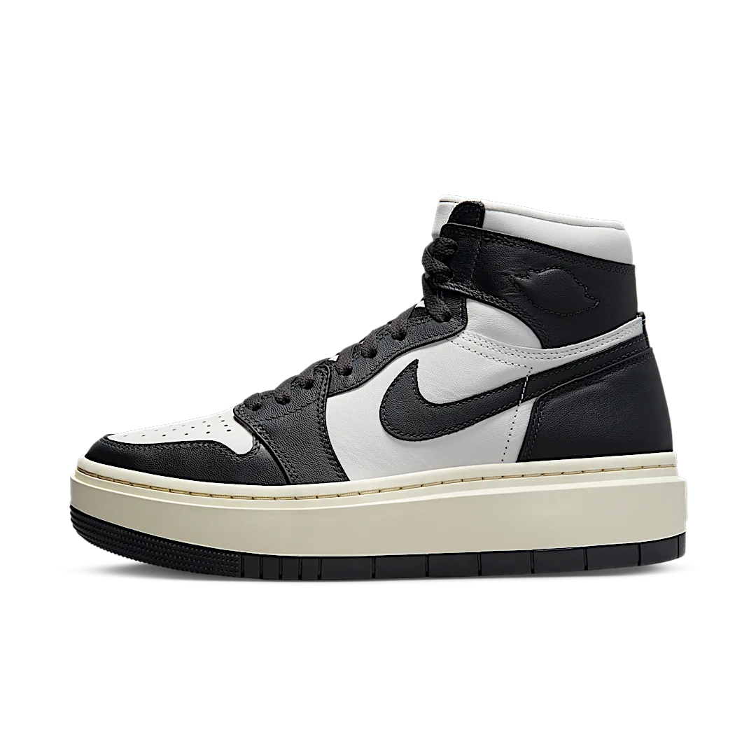 Overkicks - Air Jordan 1 Elevate High Summit White Dark Ash (DN3253-100) - vista lateral