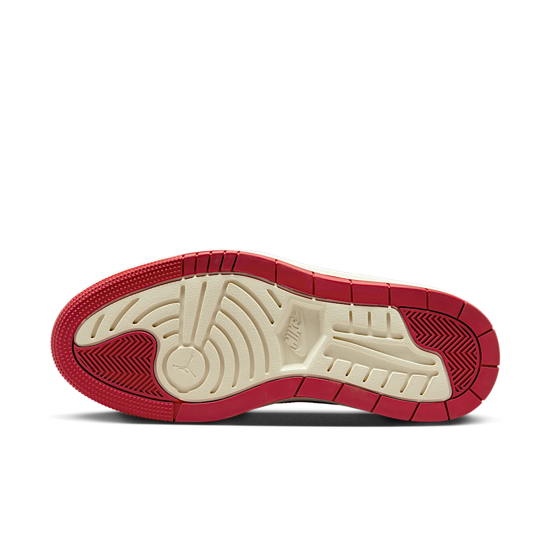 Overkicks - Air Jordan 1 Elevate High Summit White Varsity Red (DN3253-116) - detalle suela