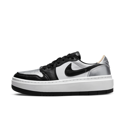 Overkicks - Air Jordan 1 Elevate Low SE Silver Toe (DQ8561-001) - vista lateral