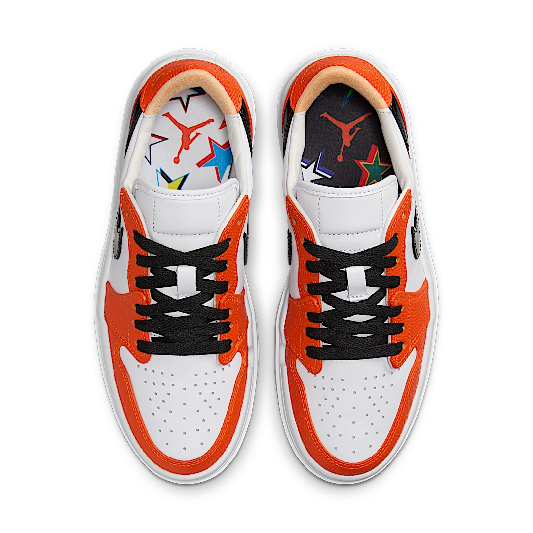 Overkicks - Air Jordan 1 Elevate Low SE WNBA Brilliant Orange (FD9100-801) - par completo