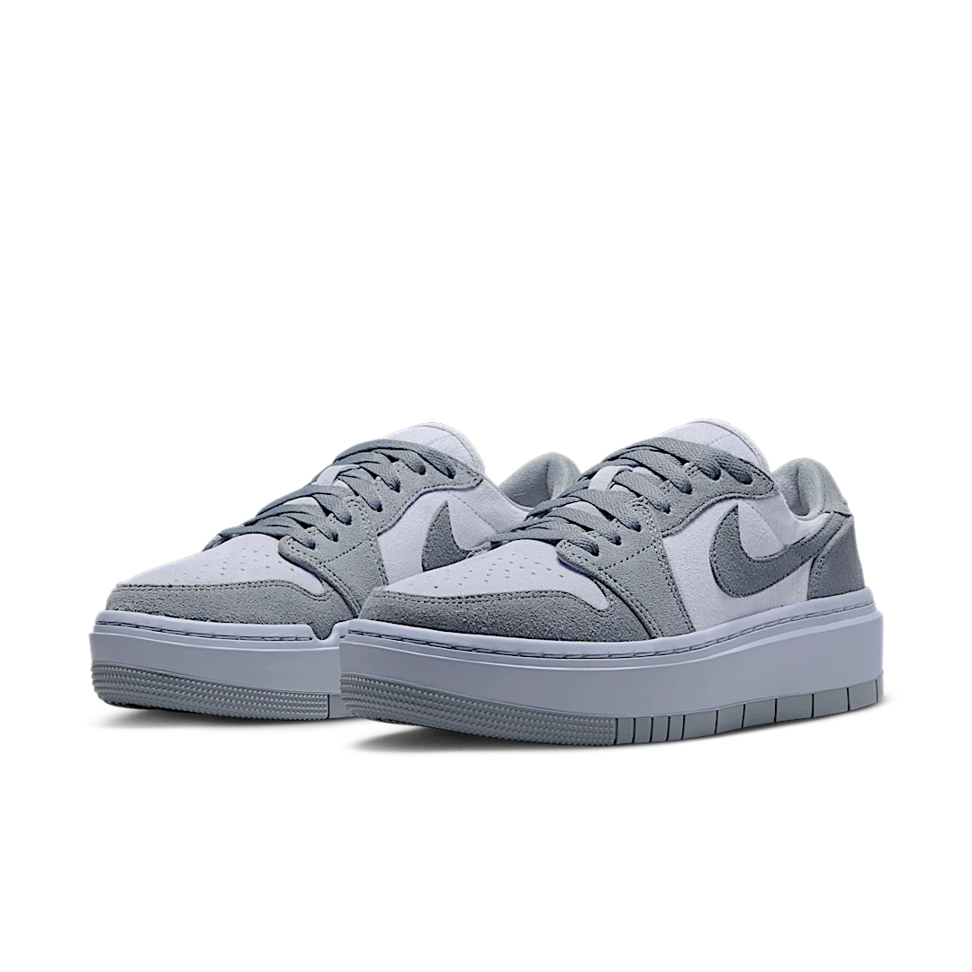 Overkicks - Air Jordan 1 Elevate Low Stealth Titanium (DH7004-005) - vista trasera