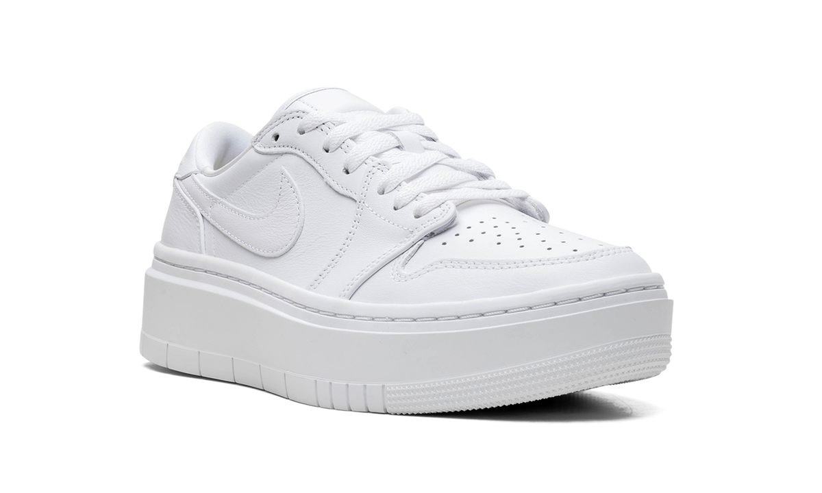 Overkicks - Air Jordan 1 Elevate Low Triple White (DH7004-111) - detalle lateral interior