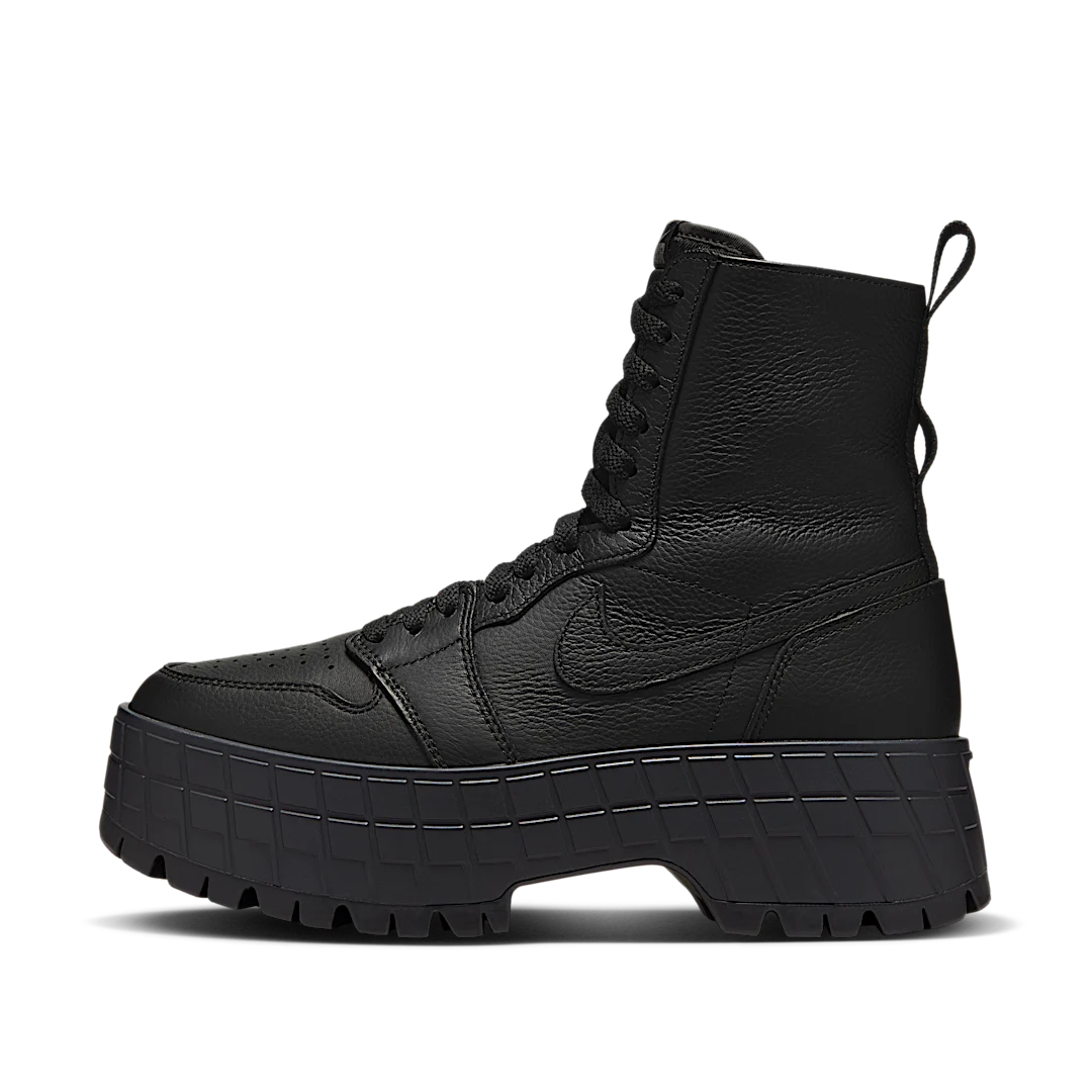 Overkicks - Air Jordan 1 High Brooklyn Black (FJ5737-001) - vista lateral