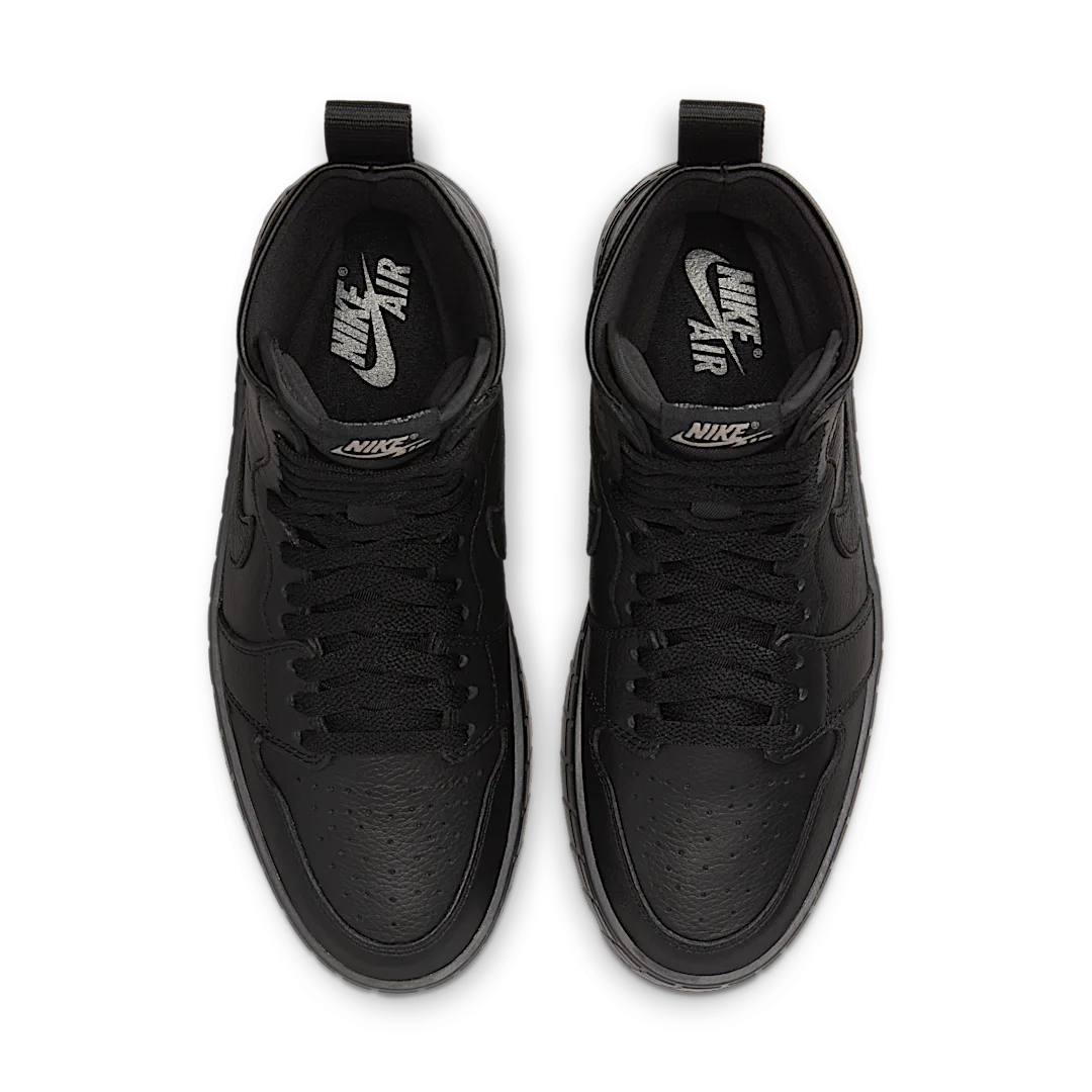 Overkicks - Air Jordan 1 High Brooklyn Black (FJ5737-001) - par completo