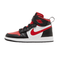 Air Jordan 1 High FlyEase Black White Fire Red (GS)