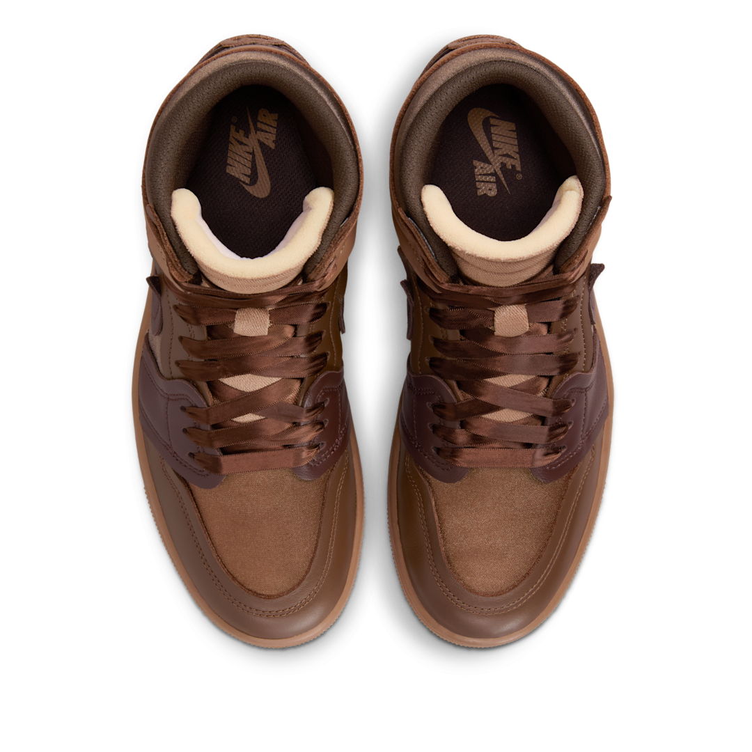Overkicks - Air Jordan 1 High Method Of Make Archaeo Brown (FZ8779-200) - detalle talón