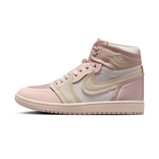 Overkicks - Air Jordan 1 High Method Of Make Pink Oxford (FZ8779-600) - vista lateral