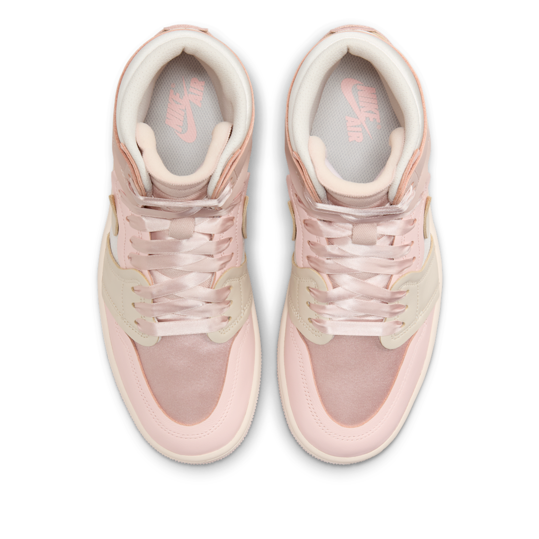 Overkicks - Air Jordan 1 High Method Of Make Pink Oxford (FZ8779-600) - par completo