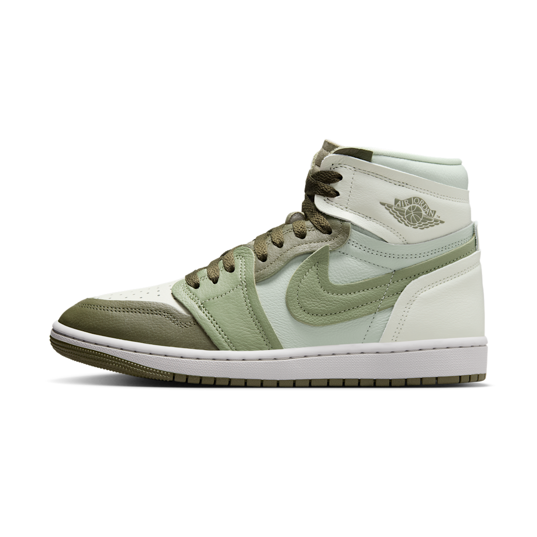 Overkicks - Air Jordan 1 High Method of Make Medium Olive (FB9891-201) - vista lateral