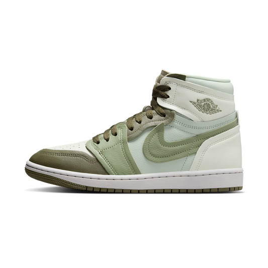 Overkicks - Air Jordan 1 High Method of Make Medium Olive (FB9891-201) - vista lateral